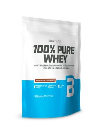 100 Pure Whey Protein Pulver Chocolate 454 Gram