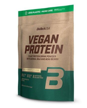 Biotech Vegan Protein Pulver Vanilla Cookies 500g