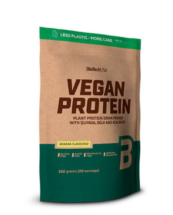 Biotechusa Vegan Protein Pulver Banan Smag