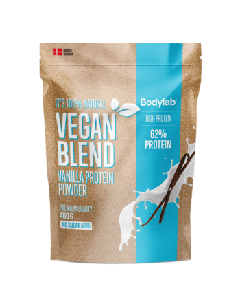 Bodylab Vegan Blend Proteinpulver Vanilje 400g