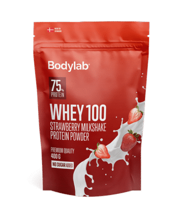 Bodylab Whey 100 400 Strawberry Milkshake