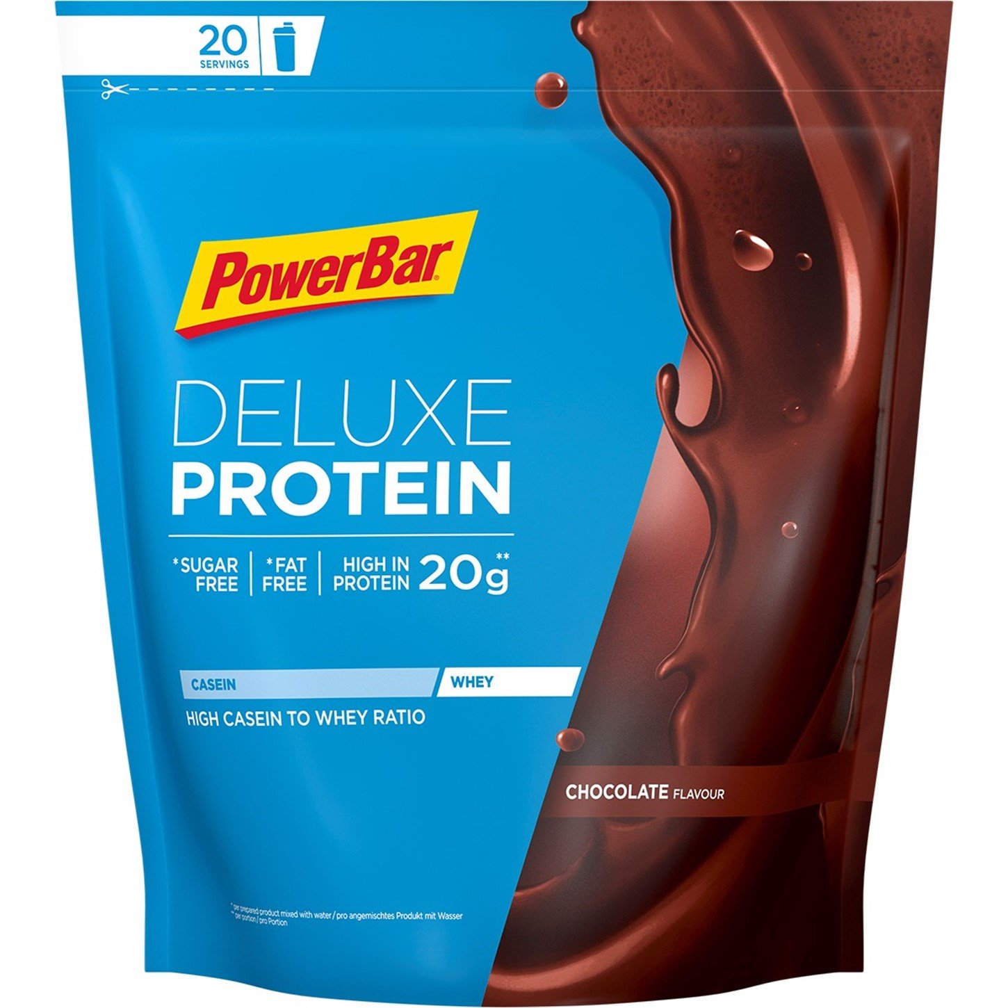 Powerbar Protein Deluxe Protein Pulver Chocolate 500g