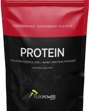 Purepower Valleprotein Jordbær 400g