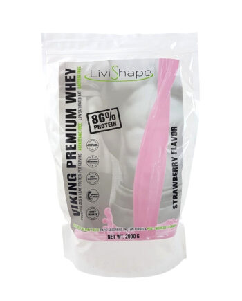 Whey Proteinpulver Med Jordbærsmag 2000