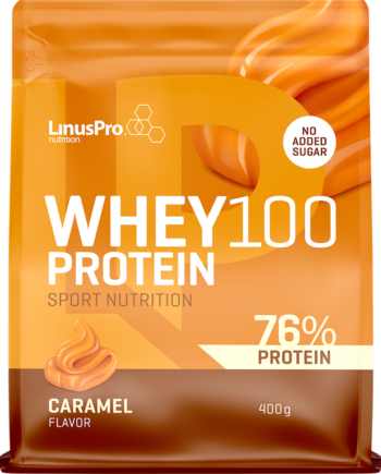 Linuspro Whey100 Karamel 400g