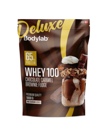 Whey 100 Deluxe Chocolate Caramel Brownie Fudge