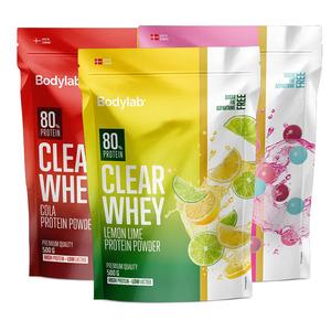 Bodylab Clear Whey Flere Smagsvarianter 500