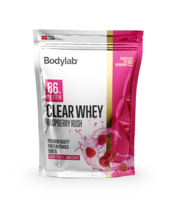 Bodylab Clear Whey Rasberry Rush Proteinpulver 500g