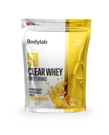 Bodylab Clear Whey Sweet Orange Proteinpulver 500g