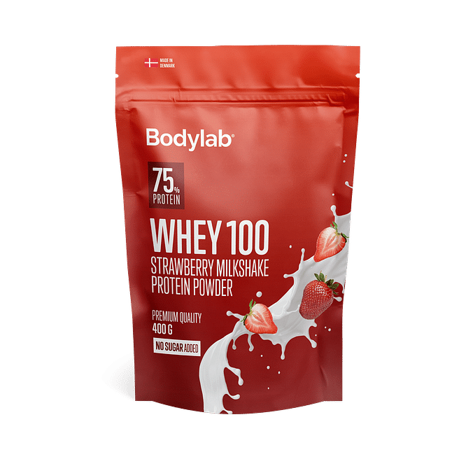 Bodylab Whey 100 400 Strawberry Milkshake