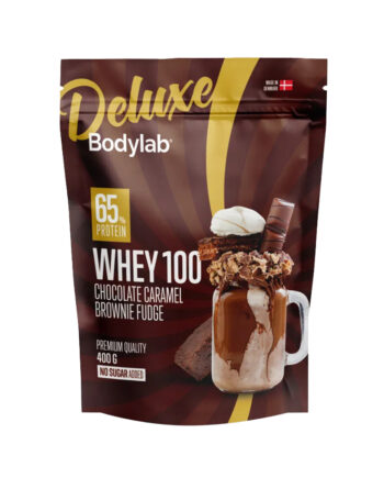 Bodylab Whey 100 Proteinpulver Deluxe Chocolate Caramel Brownie Fudge 400g