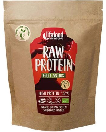 Proteinpulver Frugt Raw øko 450 Gram