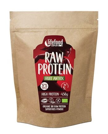 Proteinpulver Frugt Raw økologisk Superfood 450 Gram Lifefood