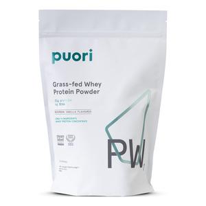 Puori Pw1 Græsfodret Whey Proteinpulver Med Bourbon Vanilje 900