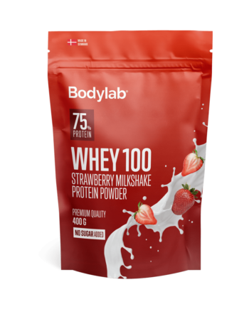 Whey 100 400 Strawberry Milkshake