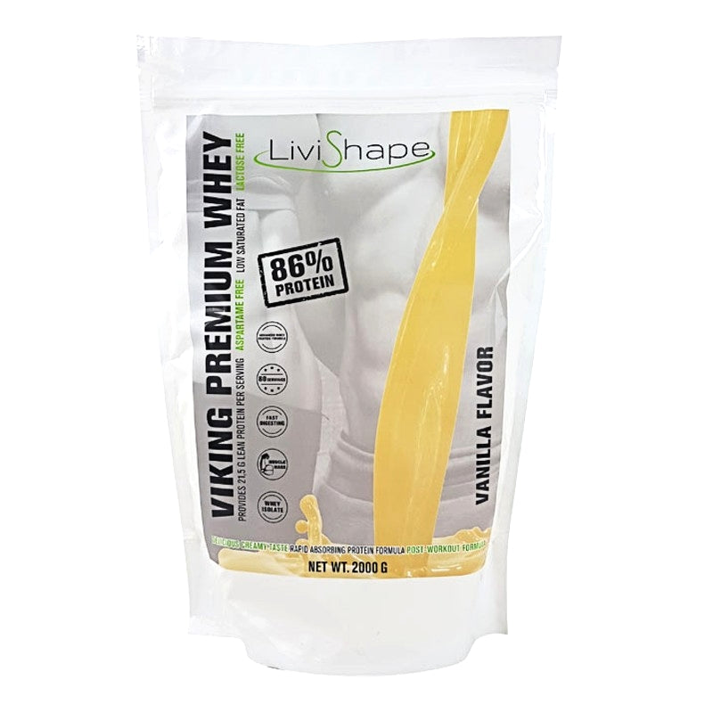 Whey Proteinpulver Med Vaniljesmag 2000
