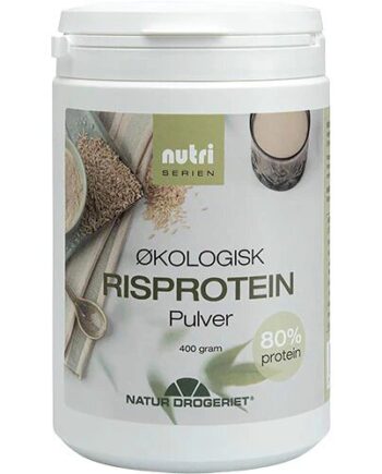Risprotein Pulver økologisk 400 Gram