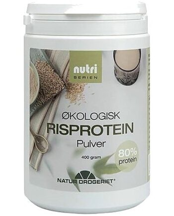 Risprotein Pulver økologisk 400 Natur Drogeriet