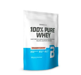 100 Pure Whey Protein Pulver Strawberry 454