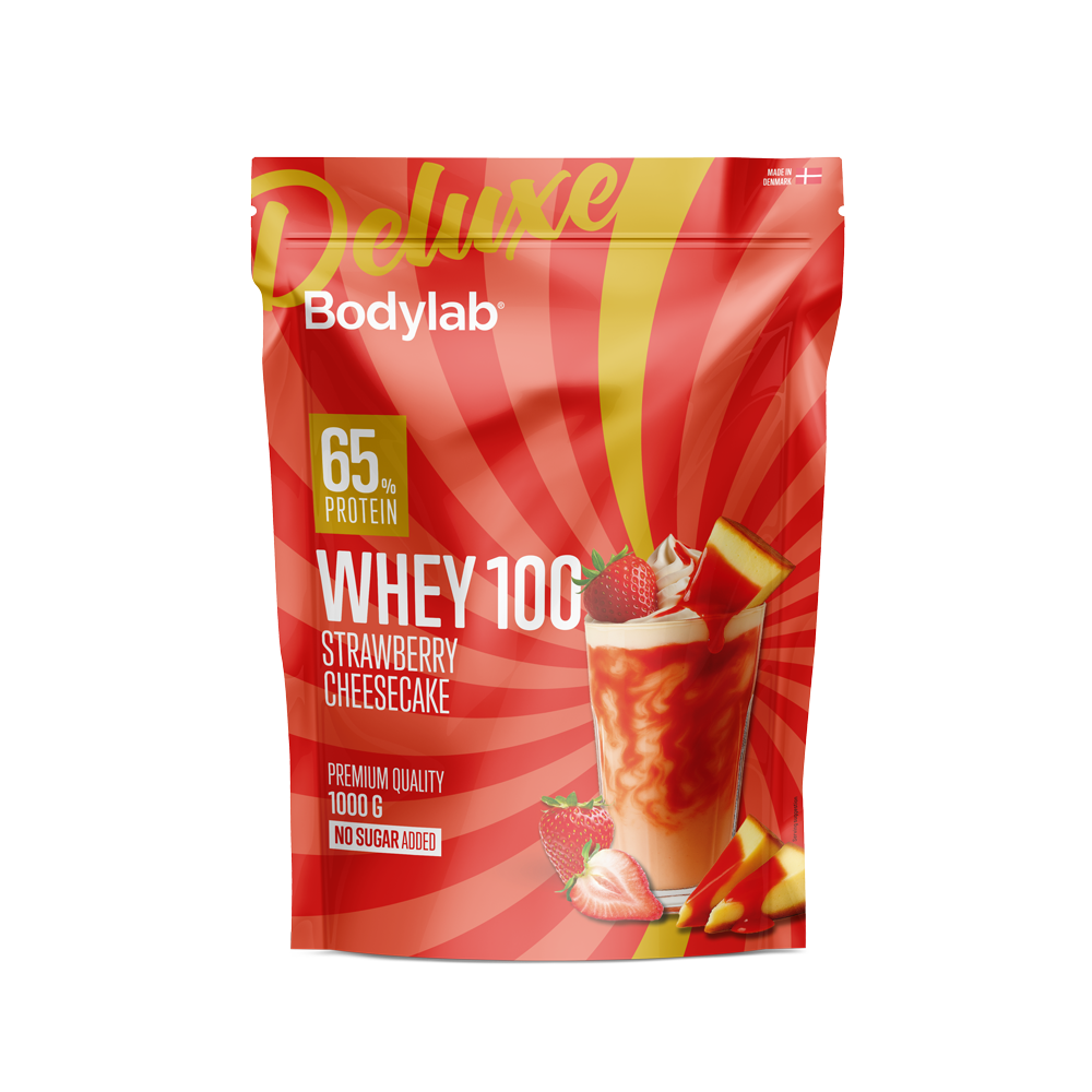 Whey 100 Deluxe Strawberry Cheesecake